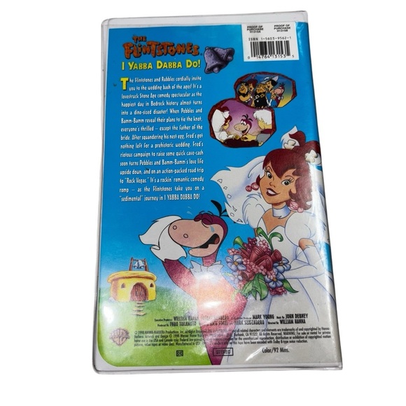 The Flintstones: I Yabba Dabba Do! 1998 VHS Warner Bros. Home Video Kids-Family - Picture 5 of 6